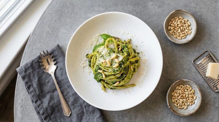 Make Trenette Al Pesto in an Easy Way